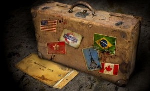 travel suitcase